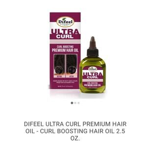 Difeel Ultra Curl 100% Natural Blend Premium Hair Oil New Unopened 2.5 oz